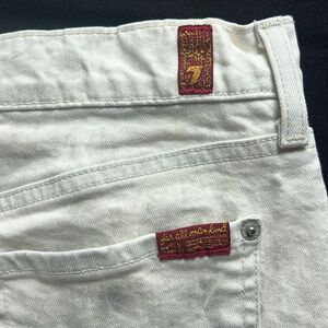 7 For All Mankind Jean Skirt size 29 length 13 inches